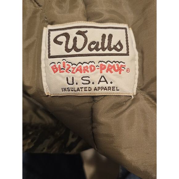 Vintage Walls Blizzard Pruf Coveralls Men’s M Realtree Camo Quilted Insulated - Picture 4 of 12